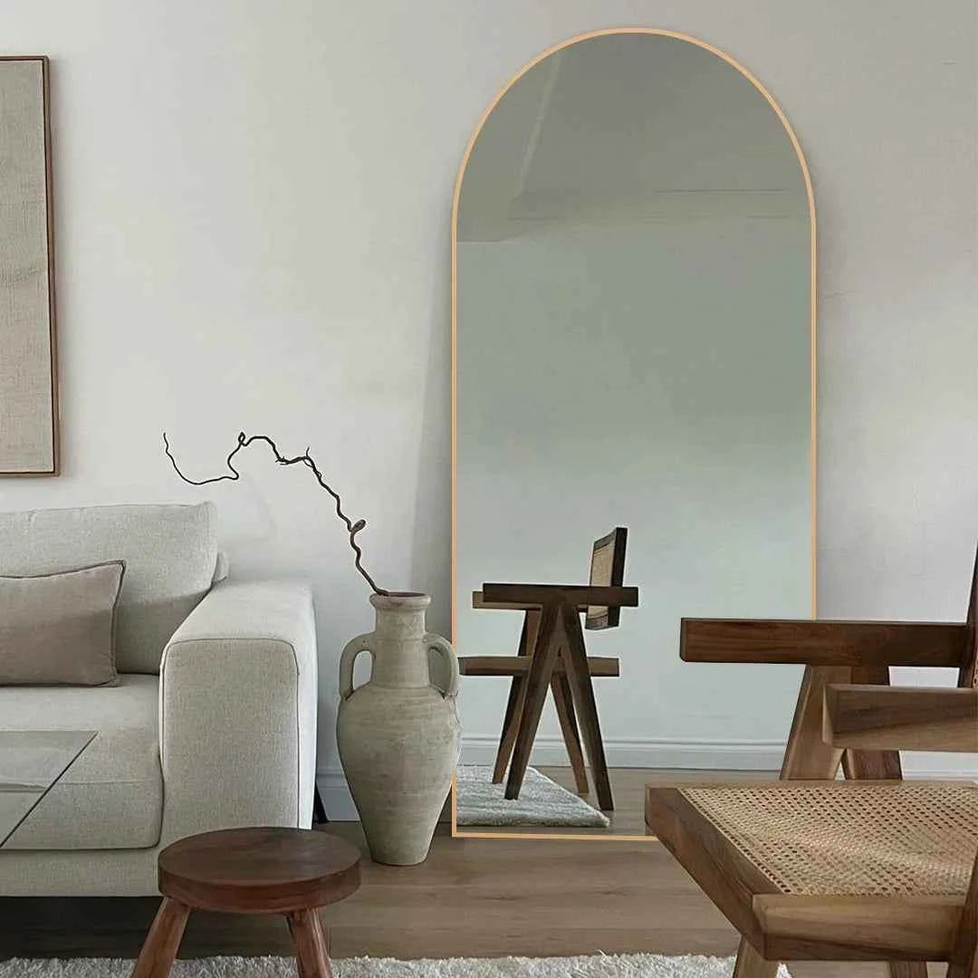 Modern European extra Large Arch Full Body Length Floor Mirror