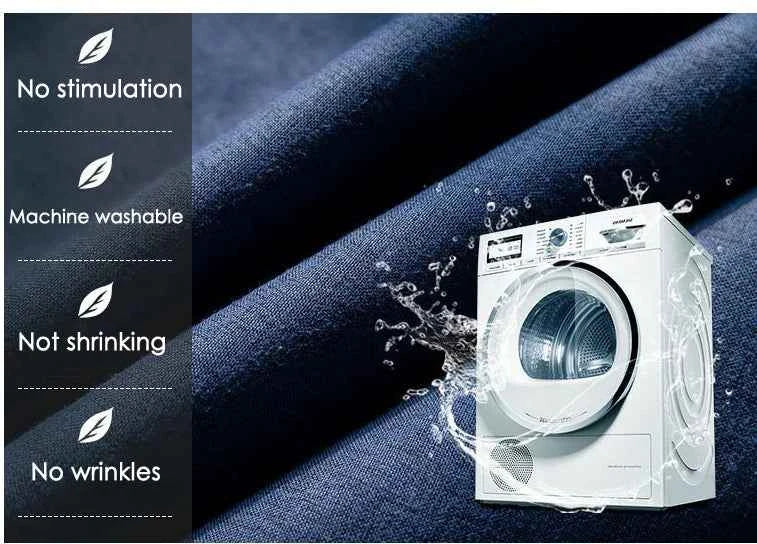 Modern 100% blackout curtains for door window thicken linen fabric curtains for bedroom