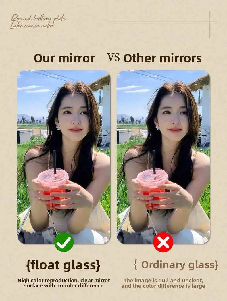 Luxury Chinese Style Full-Length Dressing Mirror Glass Wall-Mountable Floor Mirror for Home Bedroom Living Room Clothing Stores