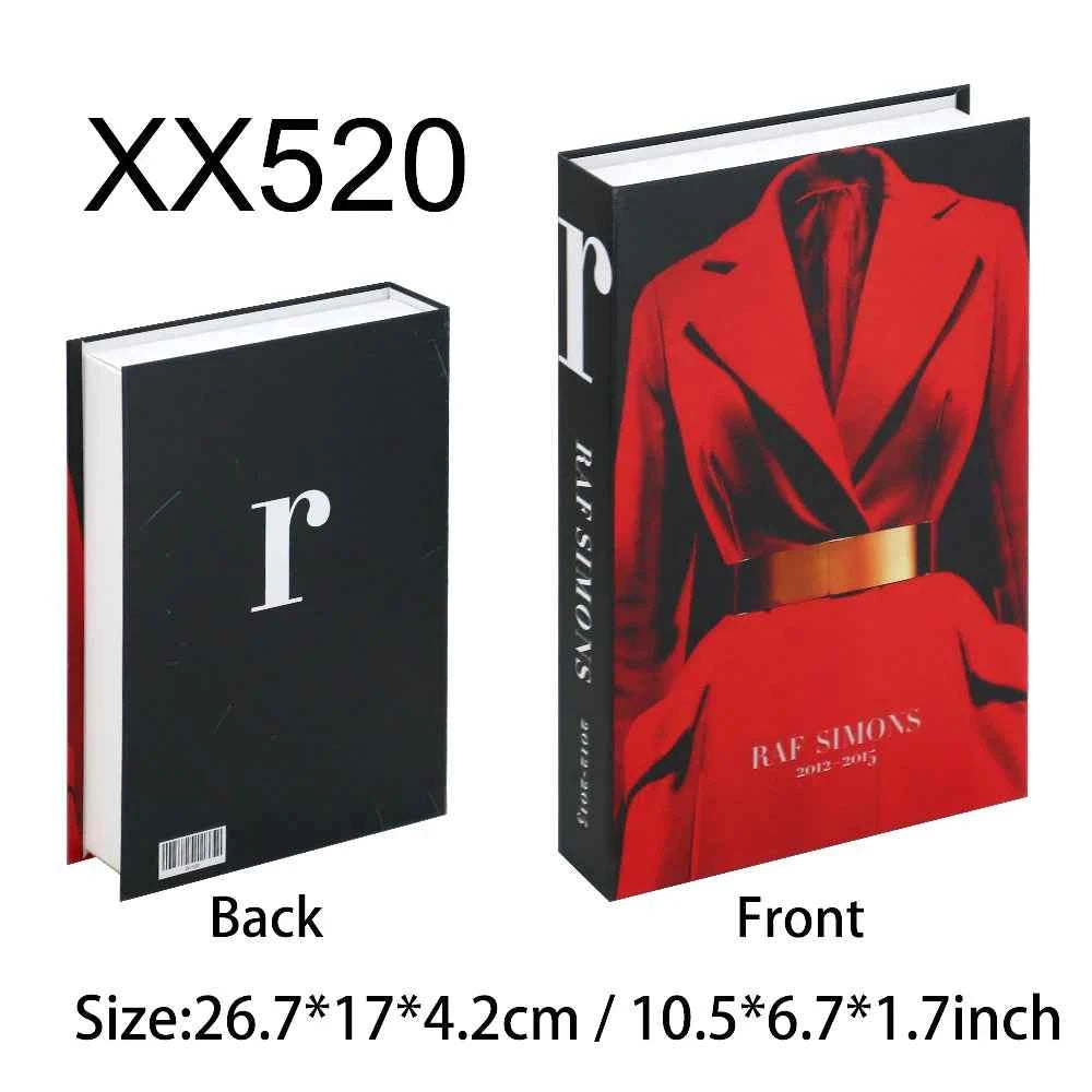 Living Room Decoration Fake Book Home Hotel Decorative Books Bookcase Prop Books Shelf Ornaments Coffee Table Books Box