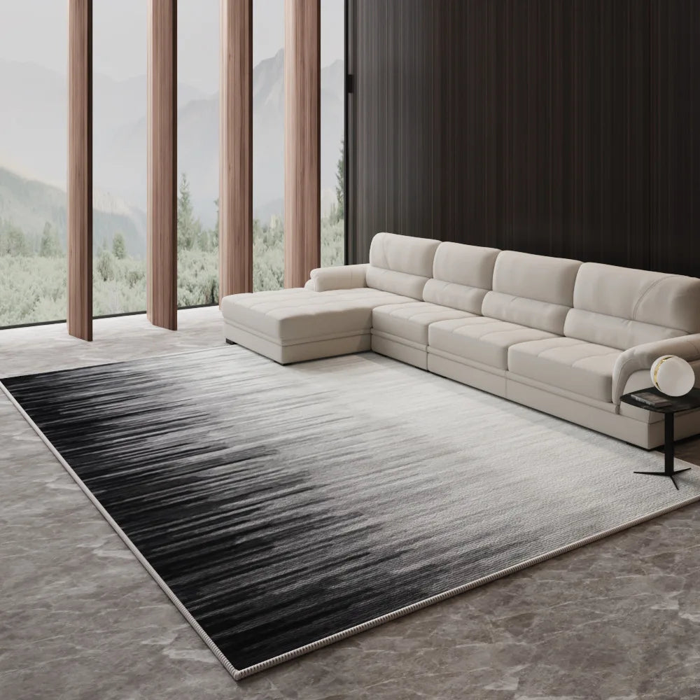 VIKAMA Nordic Luxury Living Room Carpet - Stylish Large Area Floor Mat for Sofa, Coffee Table, Bedroom, and Lounge Decoration