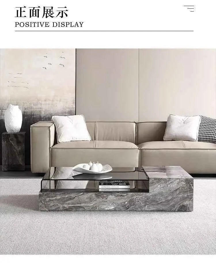 Minimalist Clear Coffee Table Luxury Modern Nordic Designer Adjustable Coffee Table Cute Cheap Glass Couchtisch Home Furniture