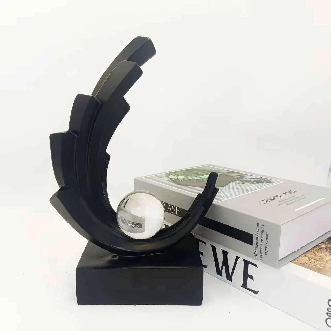 1Pc Collectible Figurine, Light Luxury Smooth Smooth Decoration Home Living Room Entrance Wine Cabinet Tv Cabinet Decoration Housewarming Opening Gift