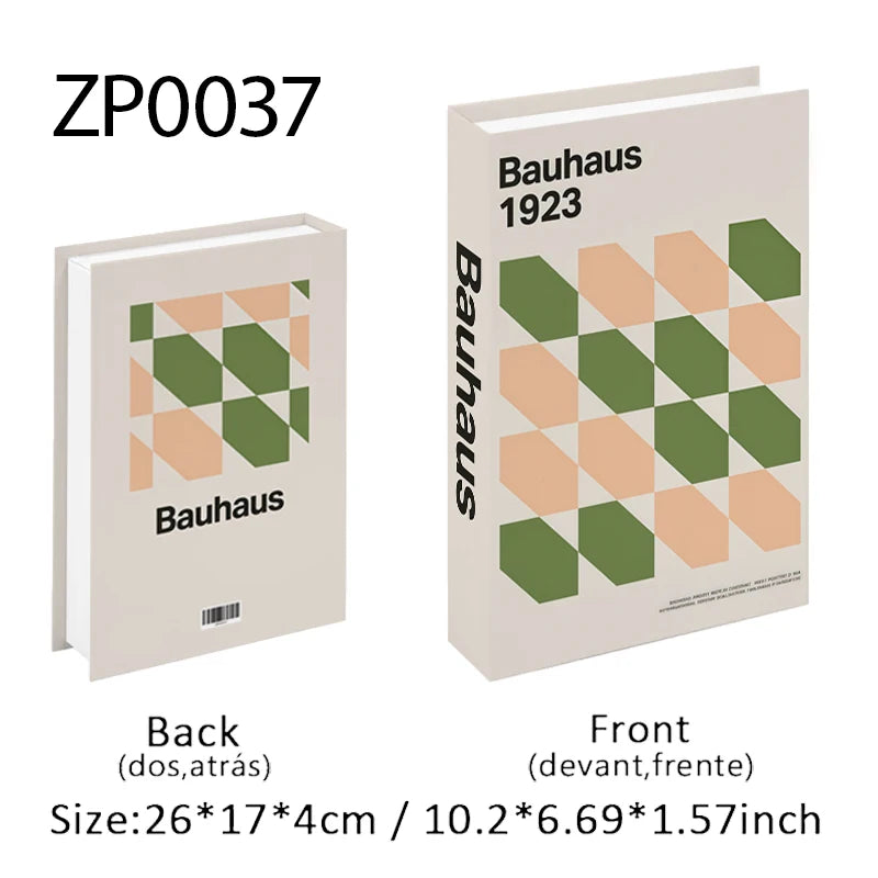 Matisse Fake Books For Decoration Luxury Decorative Books Box Abstract Coffee Table Bookshelf Bedroom Home Decor Picasso Bauhaus - The Homemakers Hub