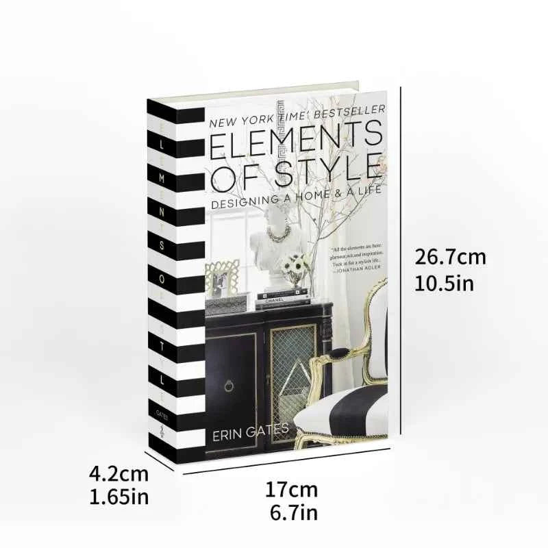 Simple Fake Books Ornament Bedroom Fashion Shooting Props Bookshelf Decor Home Decor Coffee Table Decoration Decorative Book