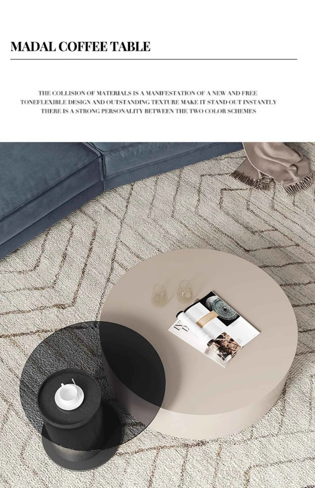 Modern Glamour Coffee Tables Simple Minimalist Modern Effect Coffee Tables Design Mesa De Centro De Sala Living Room Furniture