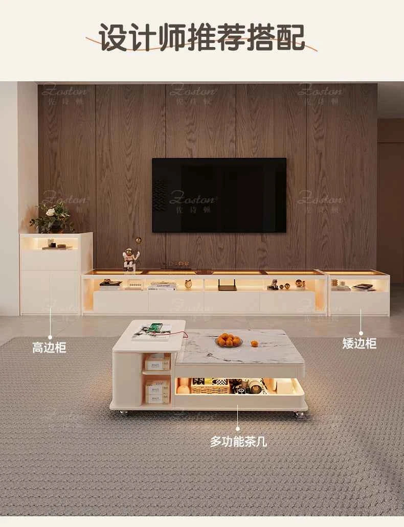 Aesthetic Minimalist Tv Stands Designer Luxury Modern Retro Tv Stands Entertainment Floor White Muebles Para Tv Home Furniture