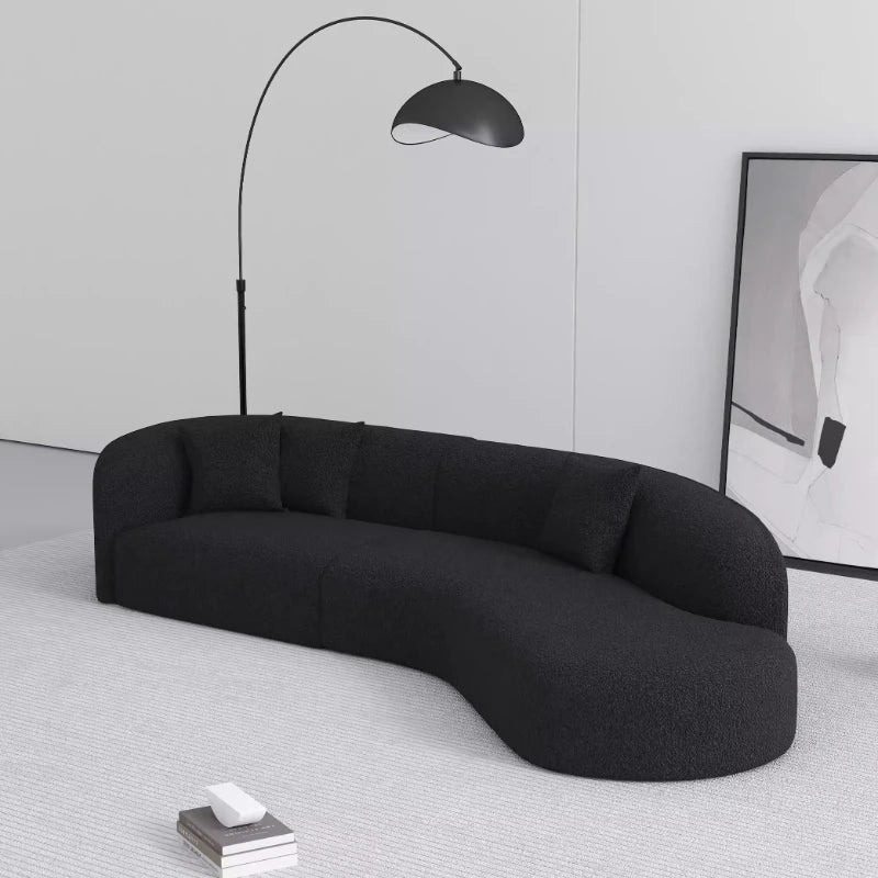 Italian Minimalist Sofa Aesthetics Designer Leisure High Quality Romantic Living Room Sofas Modern Muebles Balcony Furniture