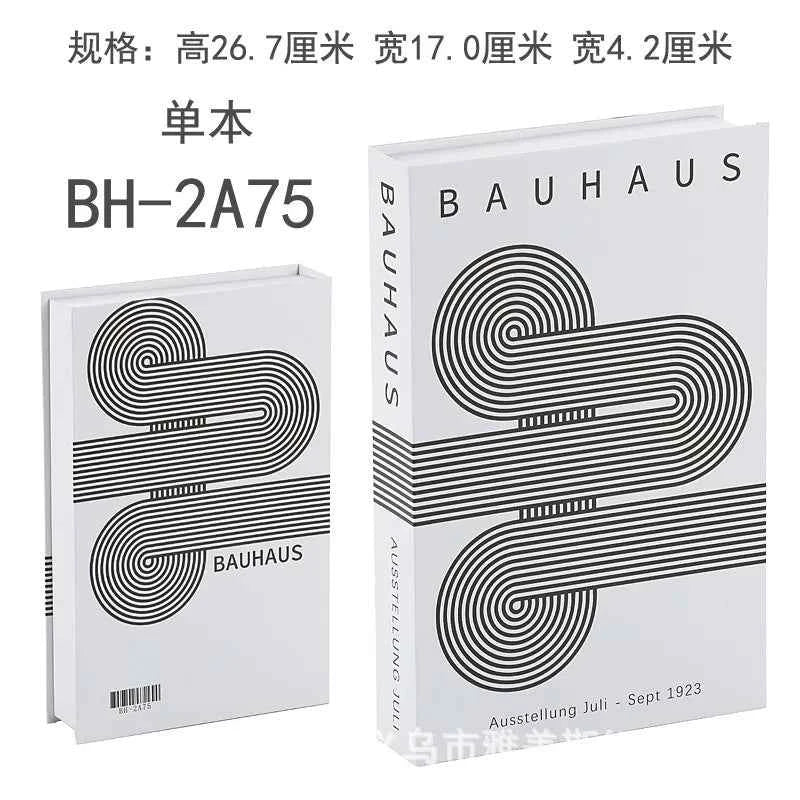 Home Decor Ornaments Living Room Study Soft Prop Book Box Luxury Coffee Table Books Modern Fake Books for Decoration