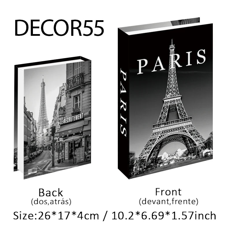 Fashion Fake Books Decoration Home Club Hotel Room Designer Books Coffee Table Books Box Simulation Prop Books Desktop Ornaments - The Homemakers Hub