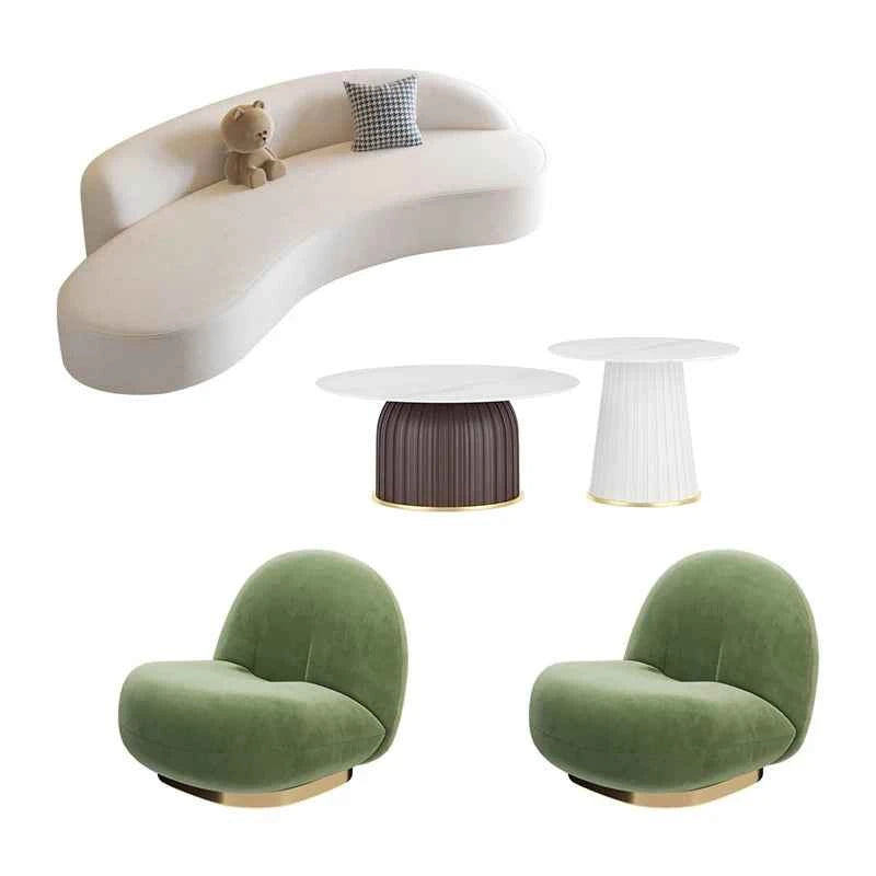 Modern Style Sofas Living Room Single 2 Seater Sectional Curved Sofas Minimalist Comfortable Sofy Do Salonu Home Furniture