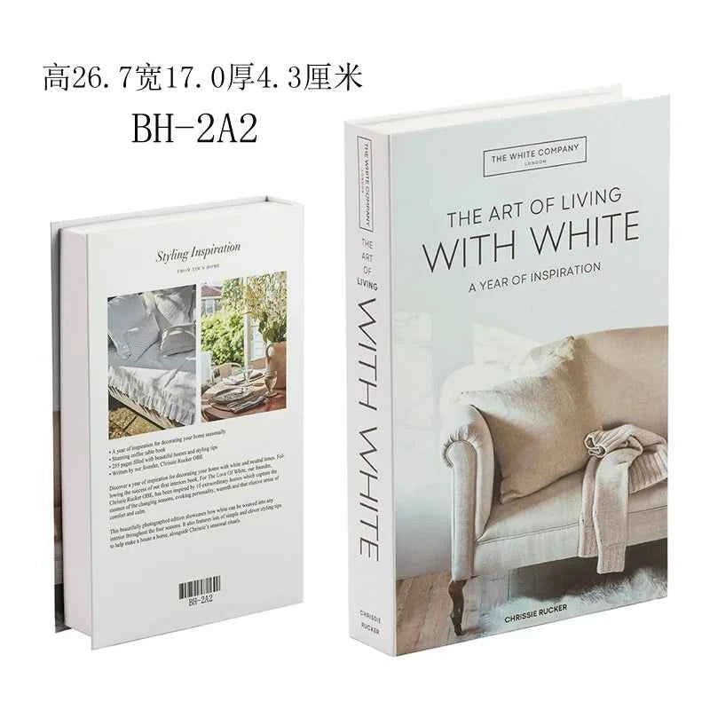 Simple Fake Books Ornament Bedroom Fashion Shooting Props Bookshelf Decor Home Decor Coffee Table Decoration Decorative Book