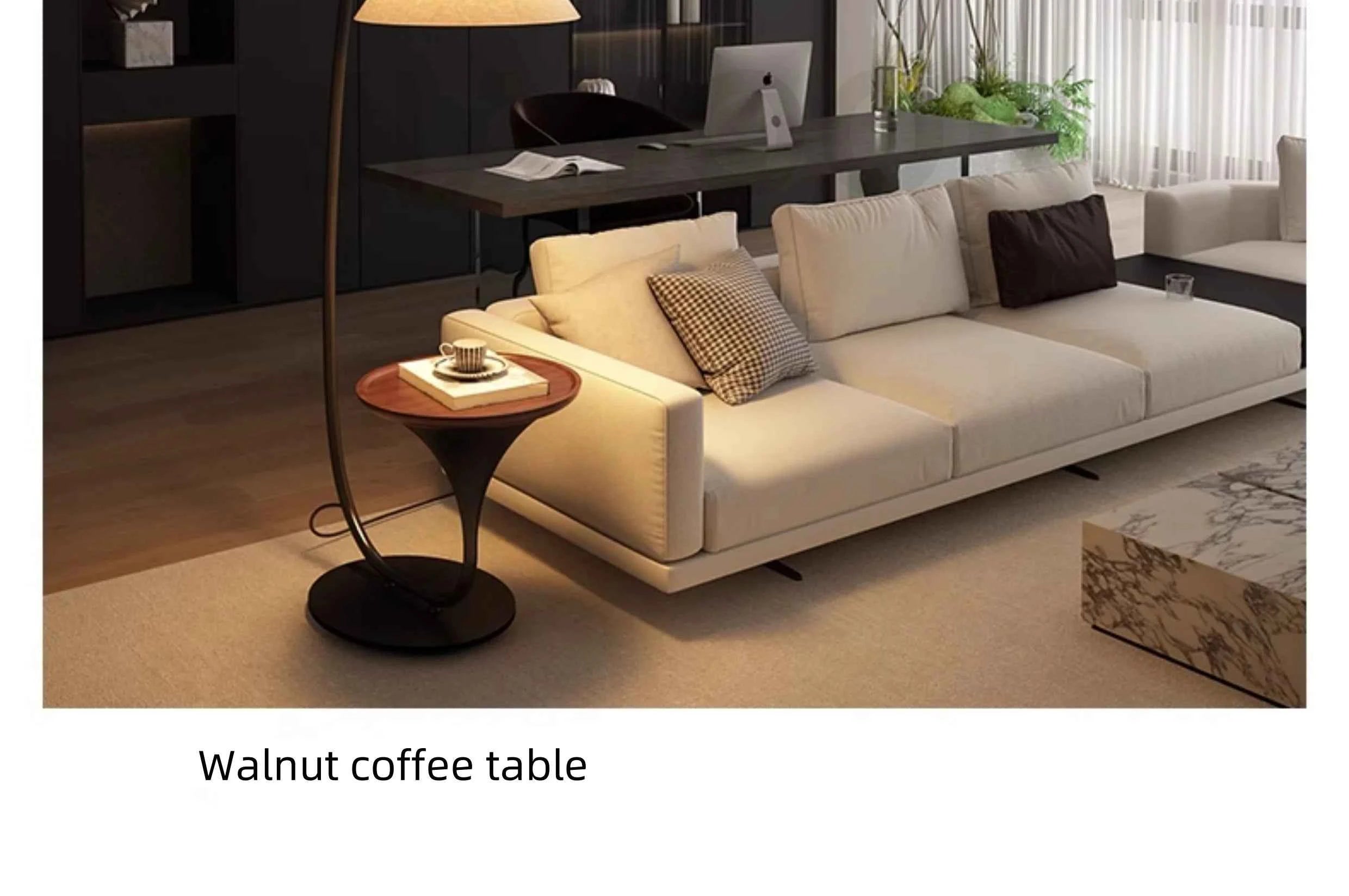 Nordic Modern High-End Fishing Lamp Floor Lamp Living Room Sofa Side Standing Lamp Antique Shelf Lamp LED Decorative Floor Light