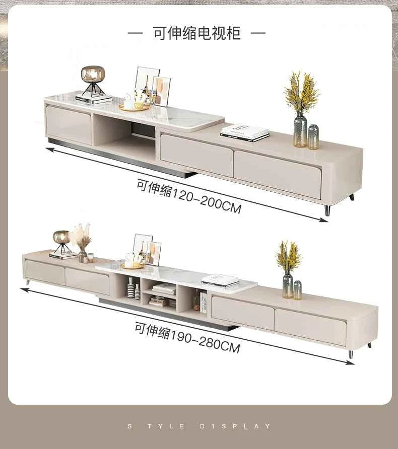 Simple Modern Tv Stand Adjustable Hiding High End Floor Tv Stands Entertainment Unit Living Room Muebles De Salon Furnitures
