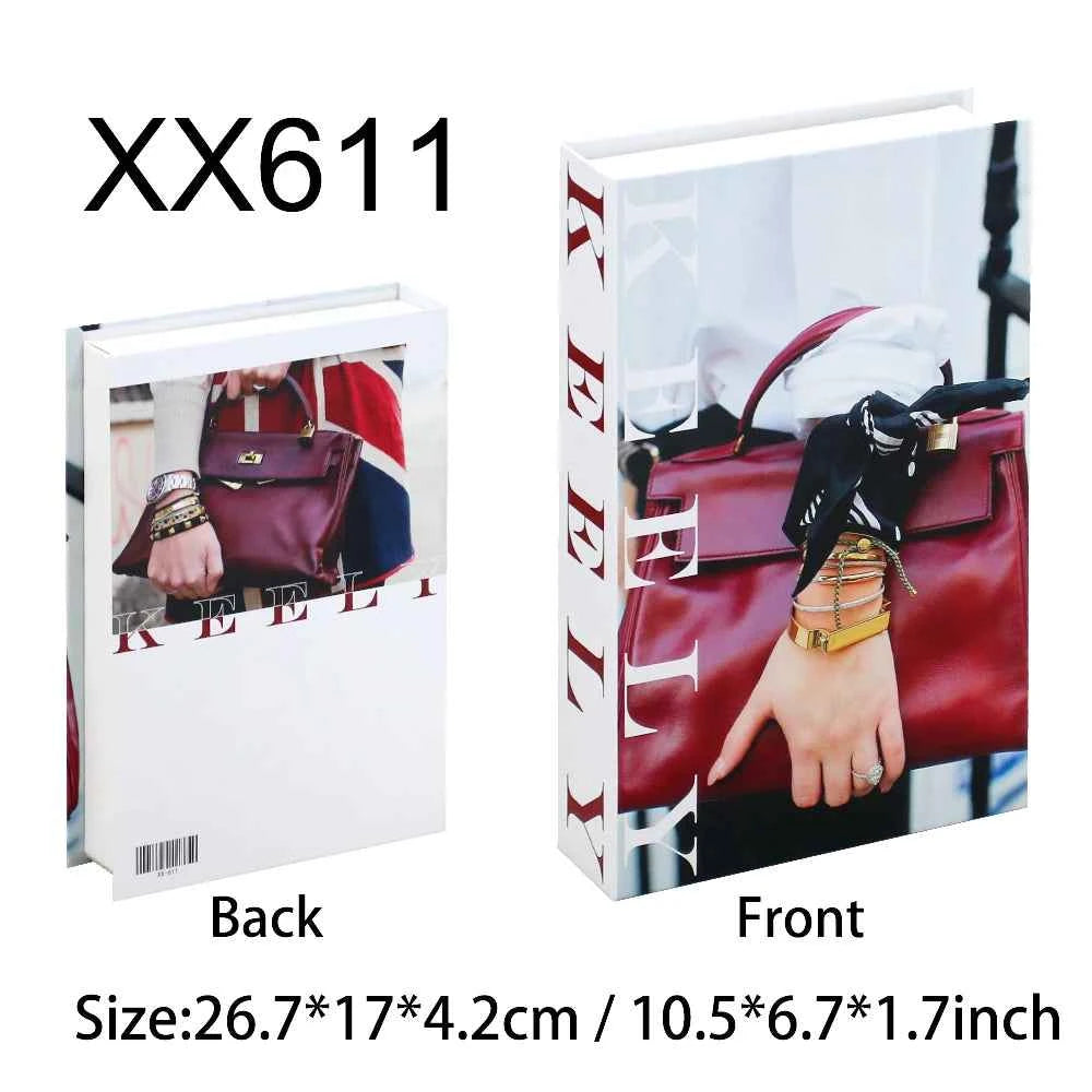 Living Room Decoration Fake Book Home Hotel Decorative Books Bookcase Prop Books Shelf Ornaments Coffee Table Books Box