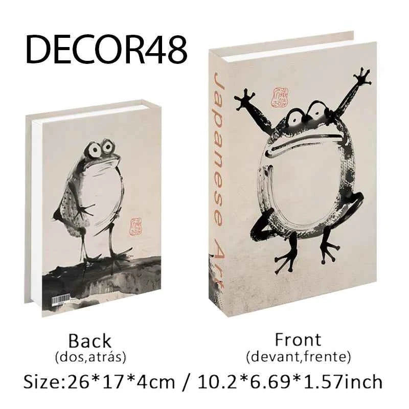 Fashion Fake Books Decoration Home Club Hotel Room Designer Books Coffee Table Books Box Simulation Prop Books Desktop Ornaments