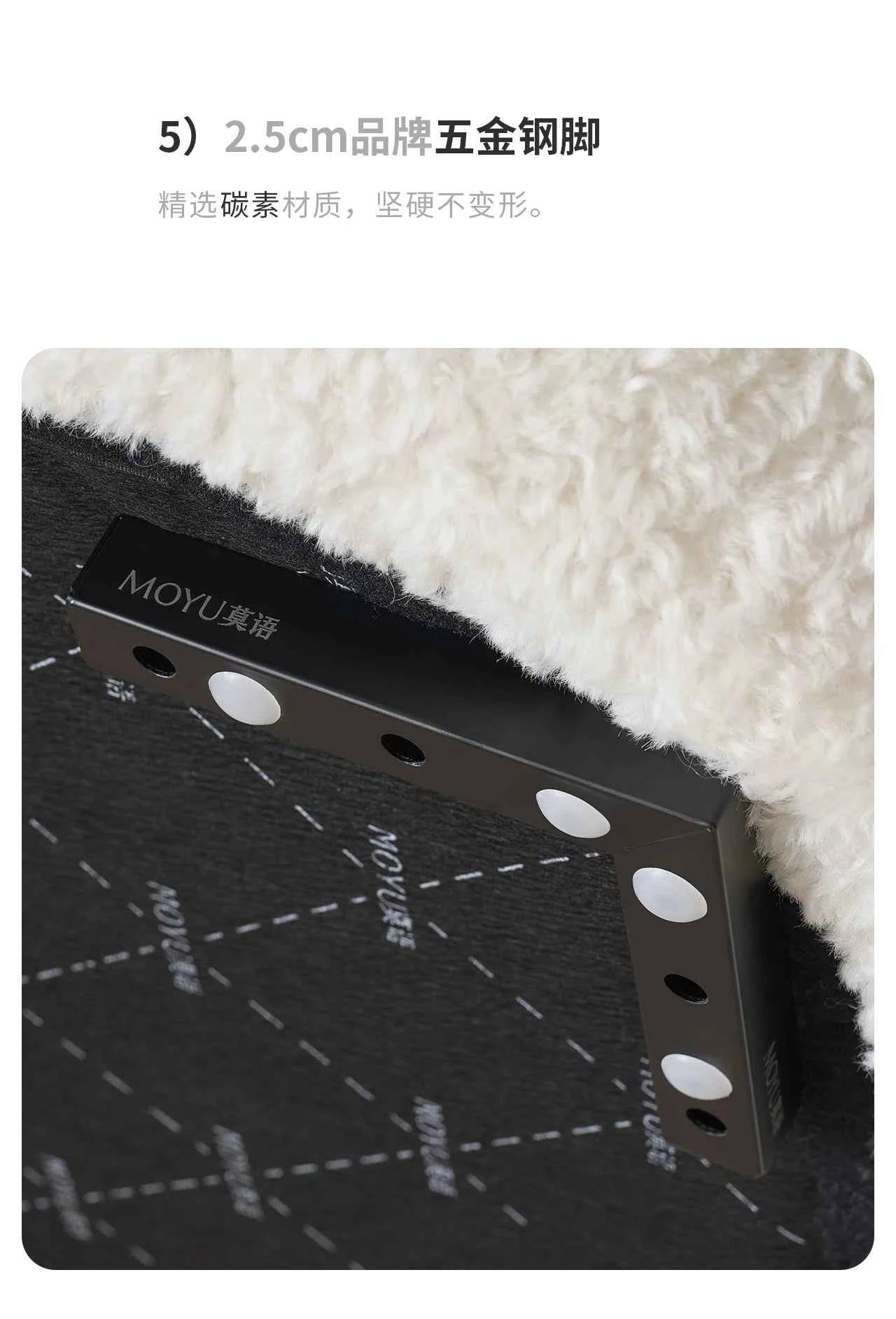 Lazy Lounge Sofa Chair - Modern Luxury Recliner for Living Room, Ergonomic Comfortable Vanity Furniture