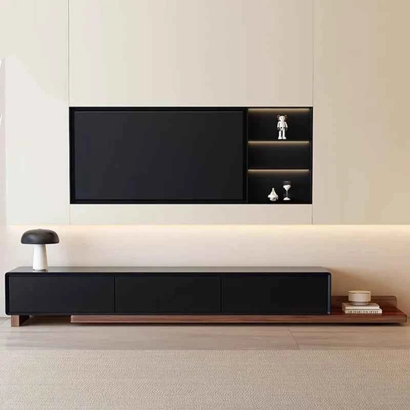 Modern Solid Wood Tv Stand Floor Mount Luxury Entertainment Center Tv Stand Drawers High End Muebles Para El Hogar Furnitures