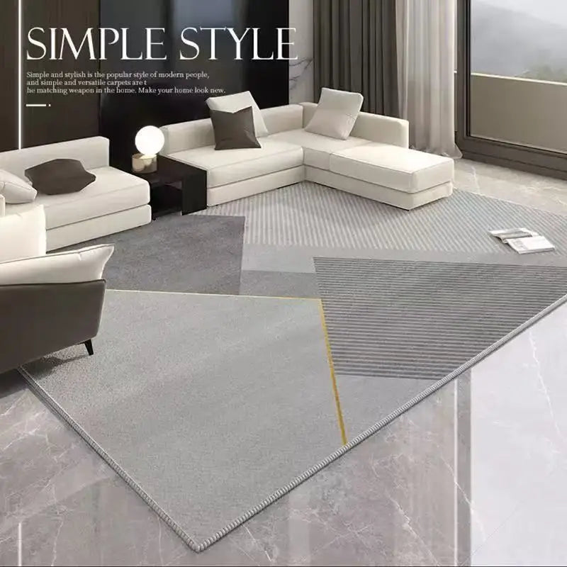 VIKAMA Luxury Anti-Slip Carpet for Home Living Room, Bedroom, and Sofa Decoration