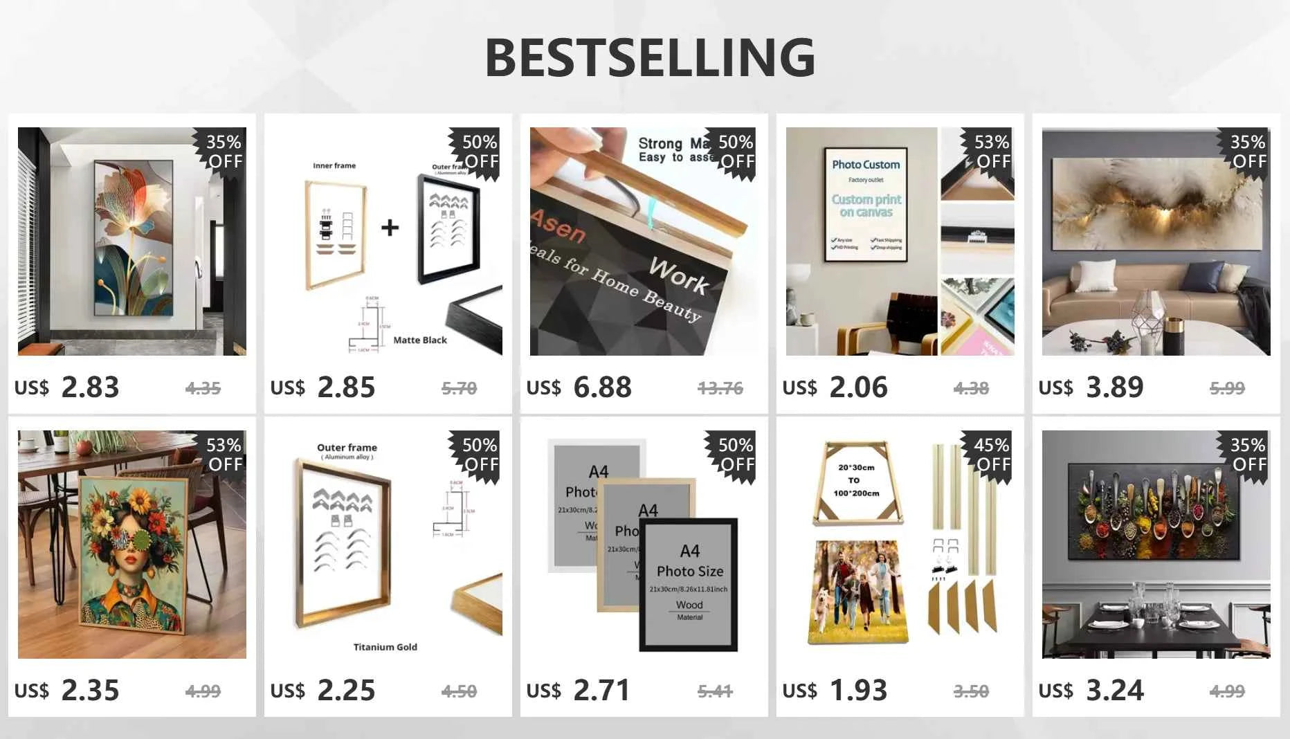 3pcs Modern Minimalist Wall Art Geometric Canvas Painting - Luxury Orange Circle Prints for Home Decor