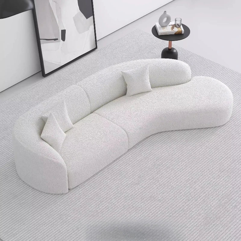 Italian Minimalist Sofa Aesthetics Designer Leisure High Quality Romantic Living Room Sofas Modern Muebles Balcony Furniture