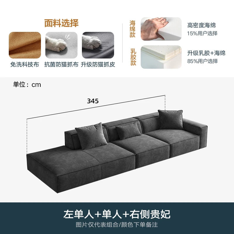 European Sectional Sofas Minimalist Chairs Single Design Living Room Sofa 2 Seater Elegant Muebles Para El Hogar Furnitures - The Homemakers Hub