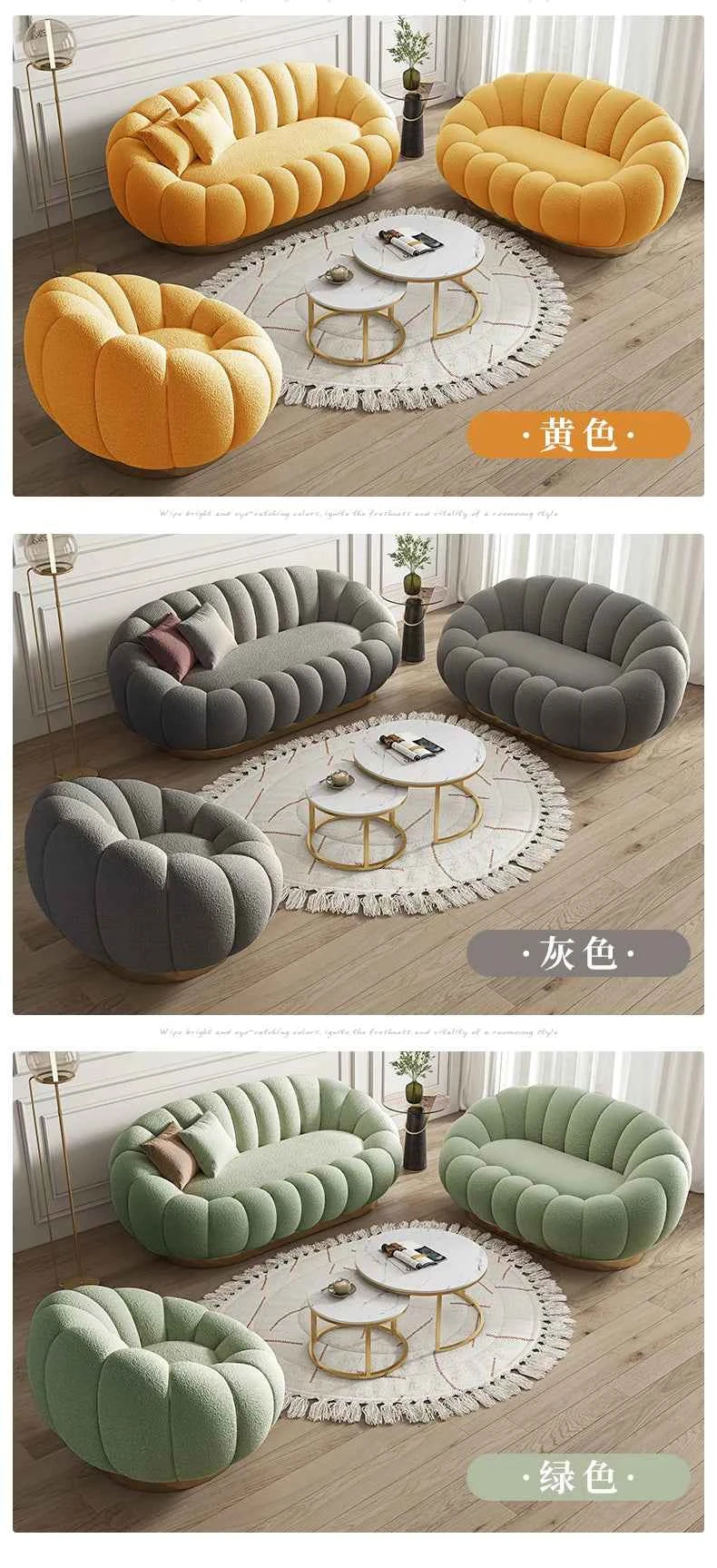 Minimalist Modern Sofas Bedrooms Bases Apartment Interior Sofa Lounge Armchair Canape Salon De Luxe Living Room Furniture