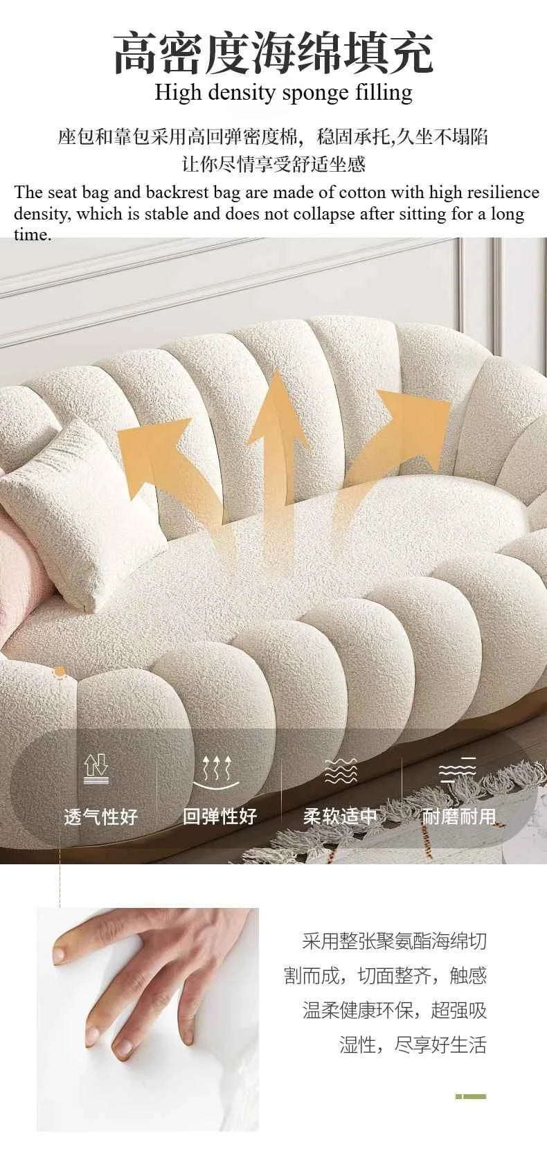 Minimalist Modern Sofas Bedrooms Bases Apartment Interior Sofa Lounge Armchair Canape Salon De Luxe Living Room Furniture