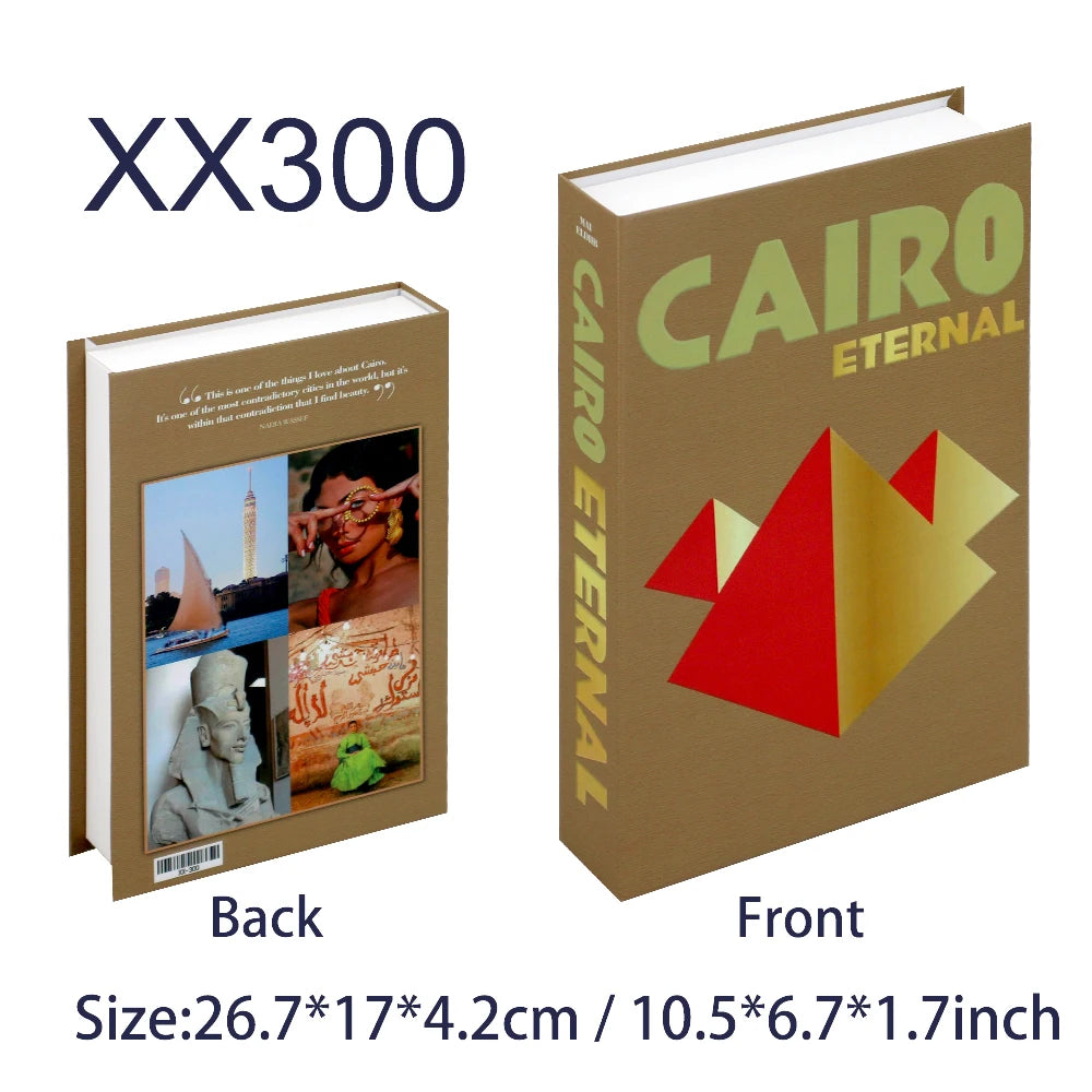 Living Room Decoration Fake Book Home Hotel Decorative Books Bookcase Prop Books Shelf Ornaments Coffee Table Books Box - The Homemakers Hub