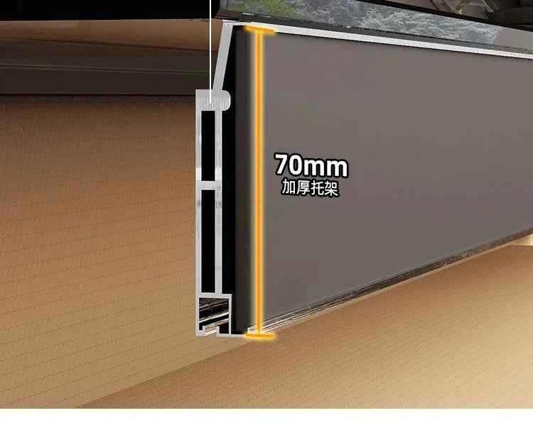 Glas Transparent Tv Table Cabinet Storage Luxury Floor Modern Tv Table Entertainment Center Meuble Television Salon Furnitures