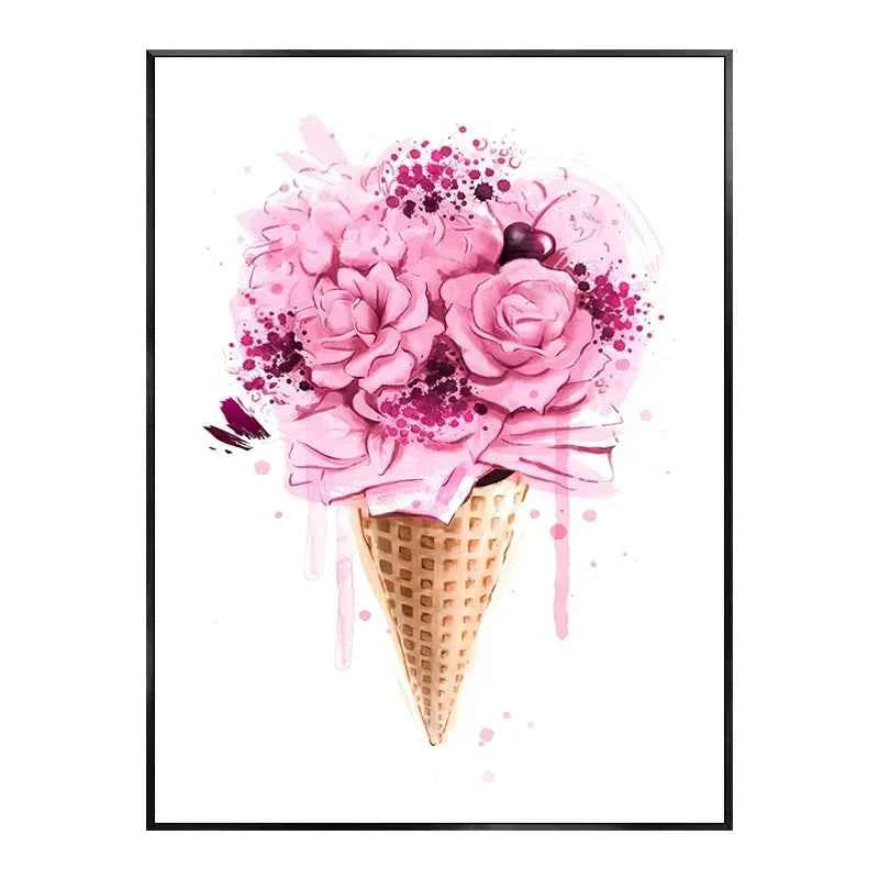 Nordic Pink Beauty Salon Poster Prints Fashion Perfume Women Wall Art Canvas Paintings for Modern Living Room Girl Bedroom De