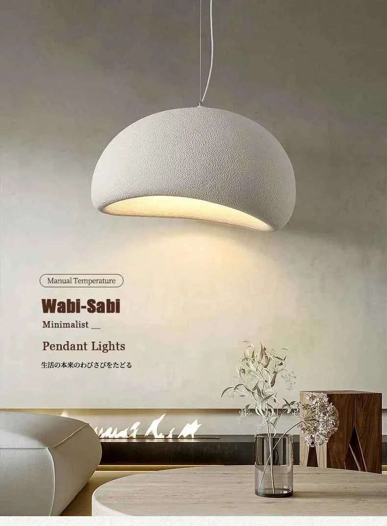 Modern LED Ceiling Chandelier Lights for Living Room Bedroom Dining Room Pendant Lights Nordic Wabi Sabi Home Decor Hanging Lamp