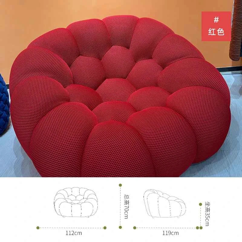 Lazy Recliner Living Room Chairs Relax Sofa Throne Comfortable Designer Reading Chairs Balcony Garden Sillon Library Furniture