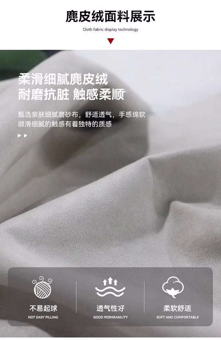 Nordic Minimalist Sofa 2 Seater Pillows Family Apartment Romantic Foot Stool Canape Living Room Furniture