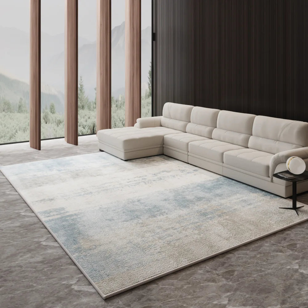 VIKAMA Nordic Luxury Living Room Carpet - Stylish Large Area Floor Mat for Sofa, Coffee Table, Bedroom, and Lounge Decoration