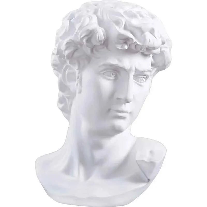 World Famous Statue Retro Art Resin Marseille Sculpture Sketch Model David Home Room Decoration Resin Office Decor Figurine