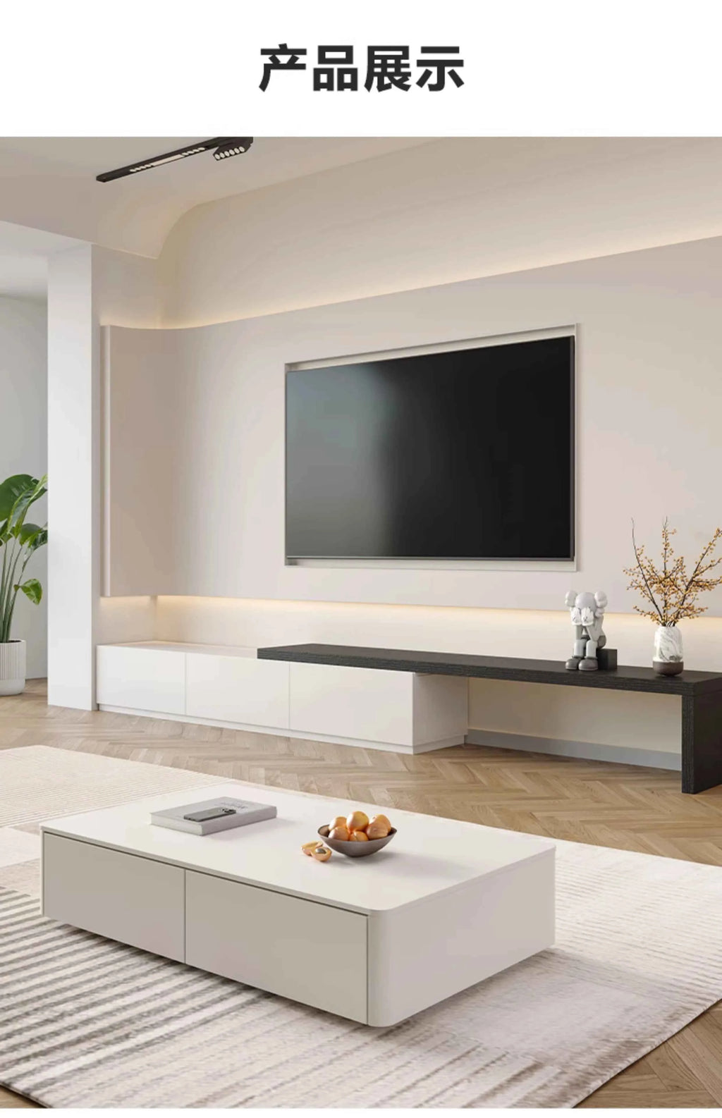 Luxury Solid Wood Tv Cabinets Floor Mount Modern Media Console Tv Stands Entertainment Center Mobili Per La Casa Furnitures