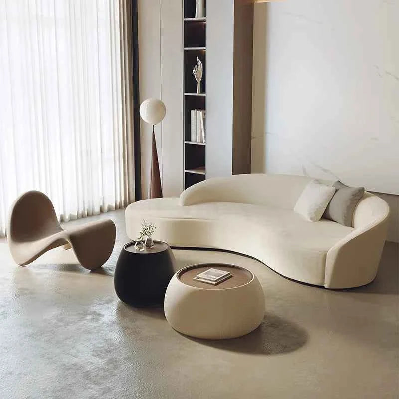 Small Cloud Living Room Sofas Children Nordic Modern Luxury Bedroom Sofas Lounge Corner Curved Wood Sillon Cama Home Furniture