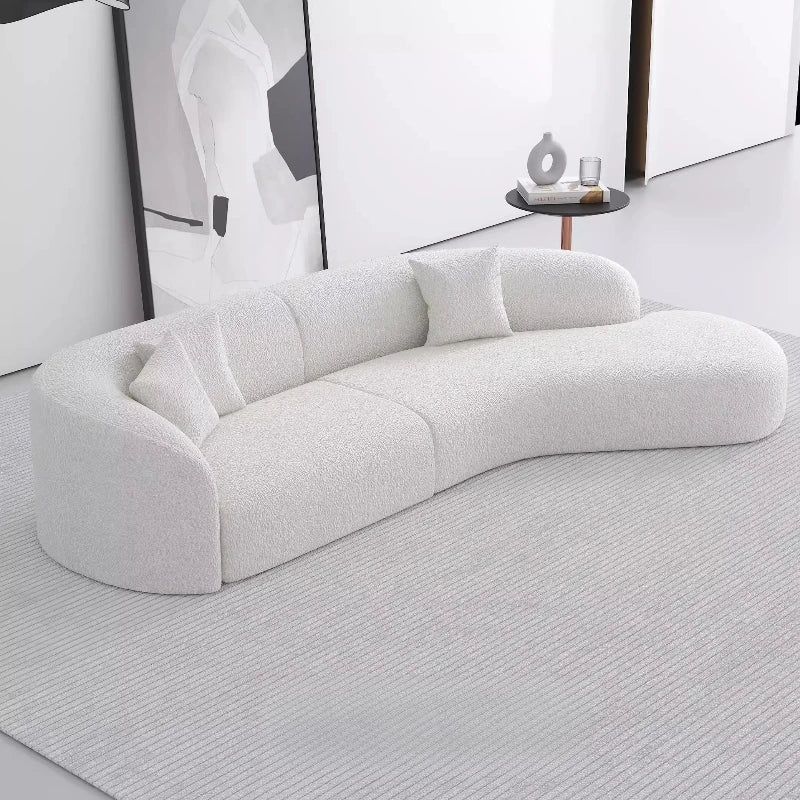 Italian Minimalist Sofa Aesthetics Designer Leisure High Quality Romantic Living Room Sofas Modern Muebles Balcony Furniture