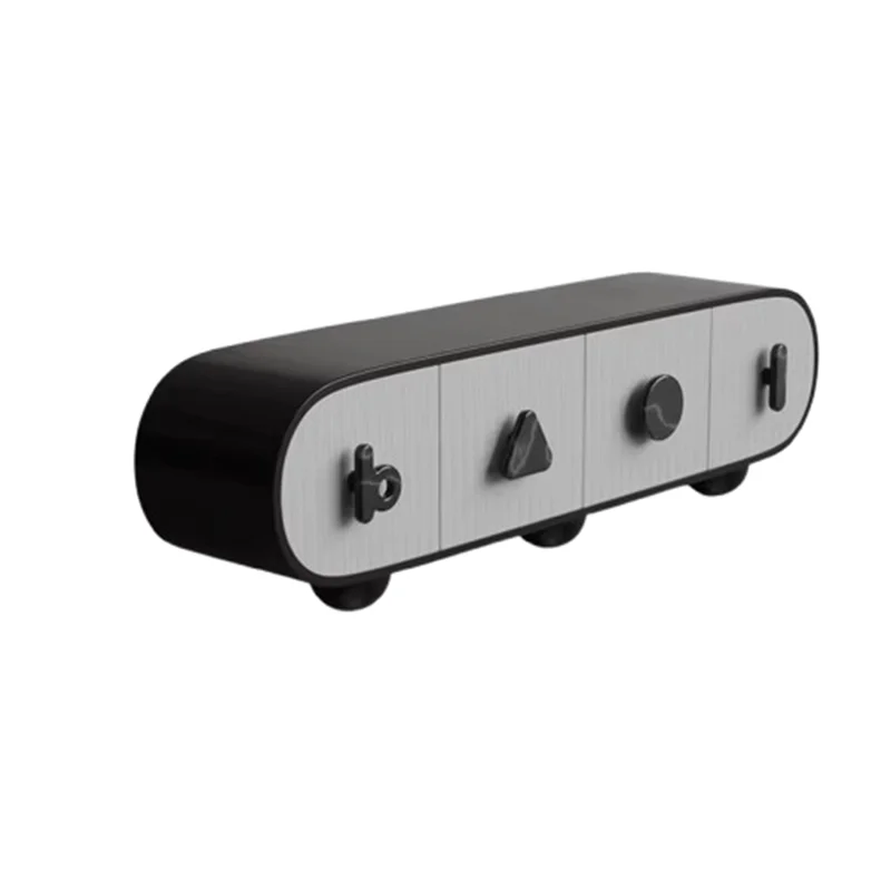 Luxury Wood TV Stand Vertical Modern High-End Living Room Entertainment Center Muebles De Salon Home Furniture