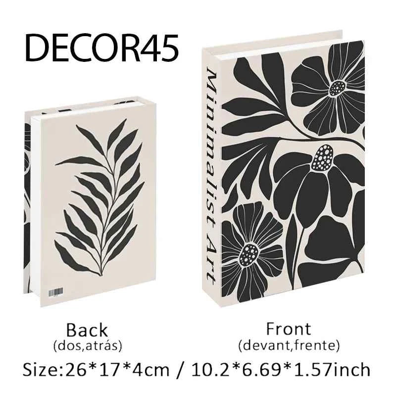 Fashion Fake Books Decoration Home Club Hotel Room Designer Books Coffee Table Books Box Simulation Prop Books Desktop Ornaments