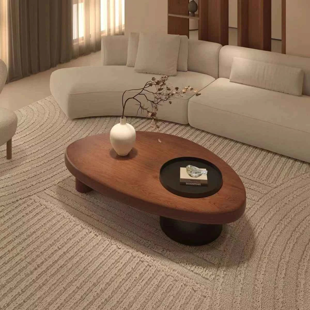 Books Modern Coffee Table Luxury Nordic Designer Antique Coffee Table Italian Unique Minimalist Wood Couchtisch Home Furniture