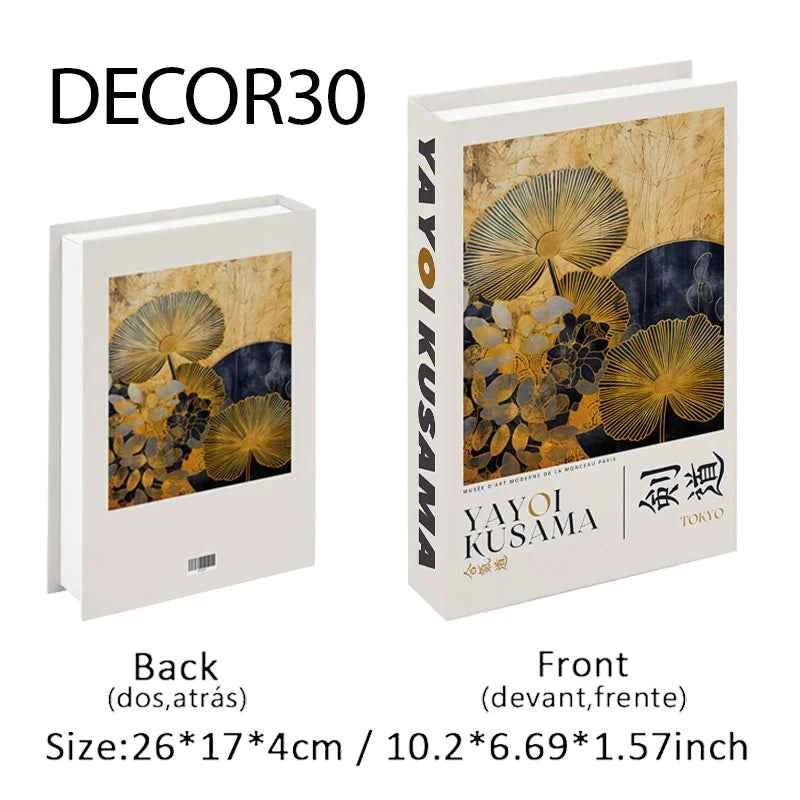 Fashion Fake Books Decoration Home Club Hotel Room Designer Books Coffee Table Books Box Simulation Prop Books Desktop Ornaments