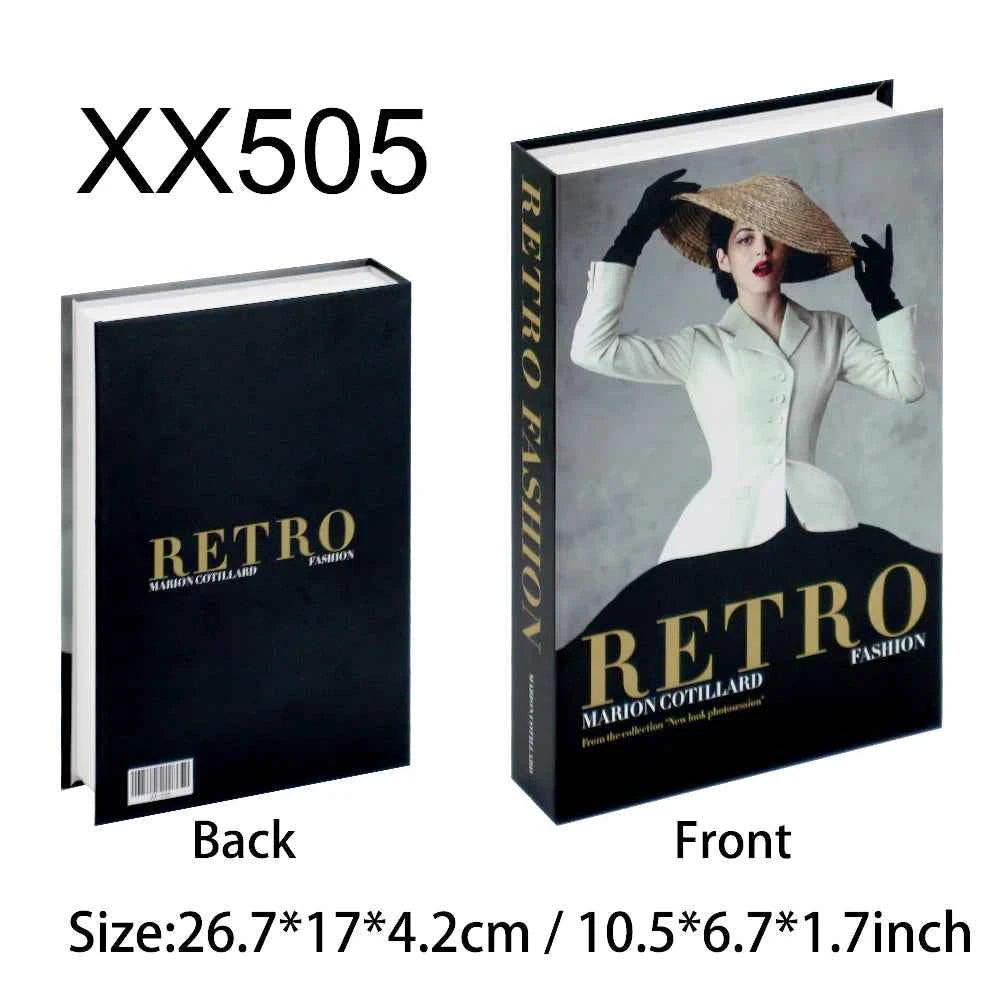 Living Room Decoration Fake Book Home Hotel Decorative Books Bookcase Prop Books Shelf Ornaments Coffee Table Books Box