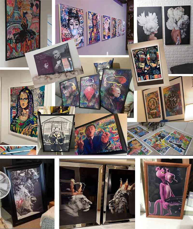 Scandinavian Minimalist Wall Art Van Gogh Painting "Starry Night" HD Canvas Poster Prints Home Bedroom Living Room Decoration