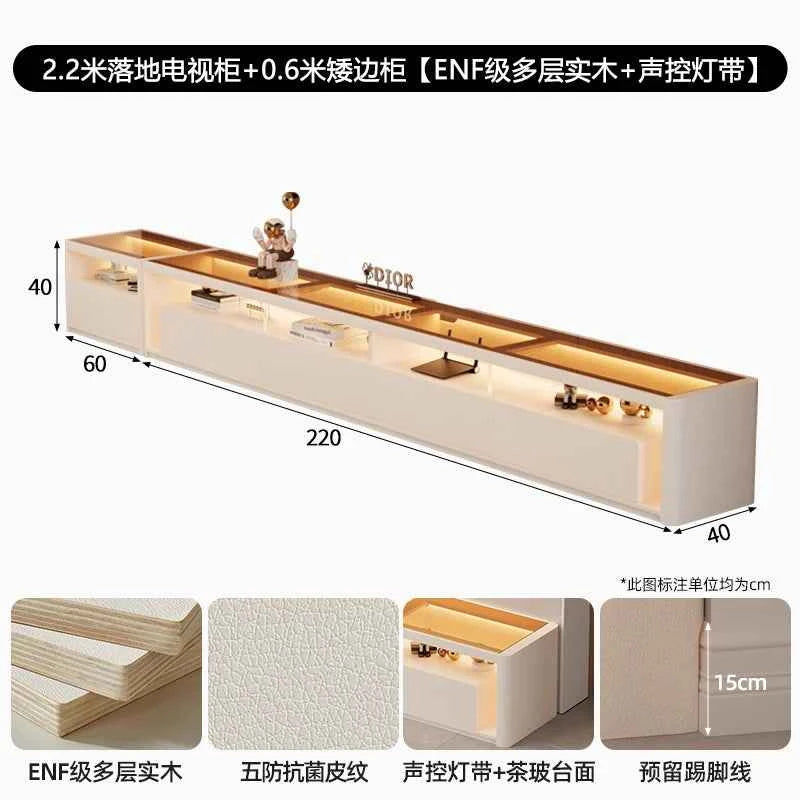 Aesthetic Minimalist Tv Stands Designer Luxury Modern Retro Tv Stands Entertainment Floor White Muebles Para Tv Home Furniture