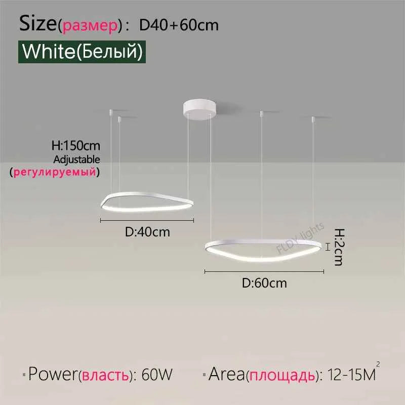 Modern Designer Chandelier Hanging Lamp Pendant Lamps for Ceiling Modern Home Decor Ornaments Interior Lighting Pendant Lamp