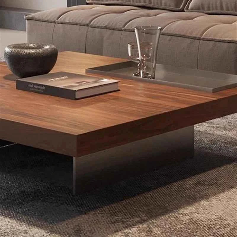 Industrial Aesthetic Coffee Table Organizer Designer Modern Italian Space Saving Side Table Simple Couchtischpatio Furniture