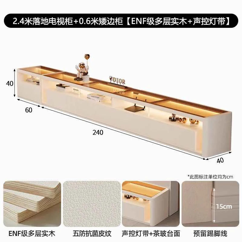 Aesthetic Minimalist Tv Stands Designer Luxury Modern Retro Tv Stands Entertainment Floor White Muebles Para Tv Home Furniture