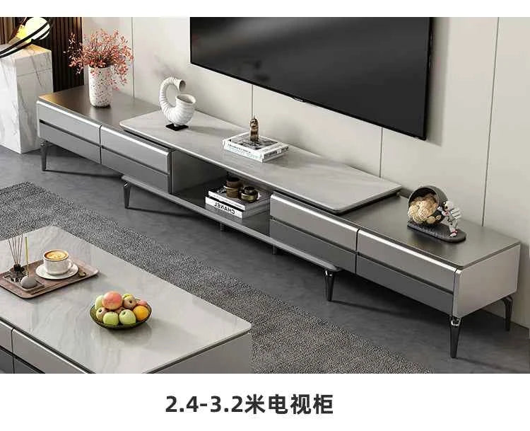 Aesthetic Modern Tv Stand Retractable Wood High End Nordic Tv Stand Mount Media Cabinet Mobili Per La Casa Home Furniture